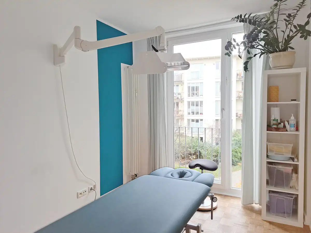 Schanzentherapeuten Blauer Raum